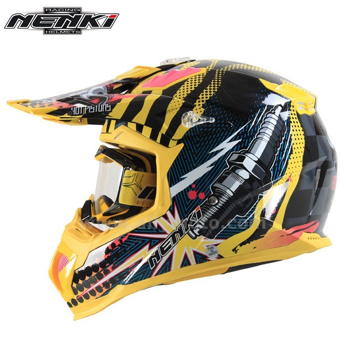 129 Motocross Off-Road Riding Full Face Helmet Men Women Atv Dirt Mx Bmx Dh Mtb Racing Goggles@5